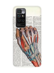 Чохол для Xiaomi Redmi 10 :: Анатомія руки (принт 298)