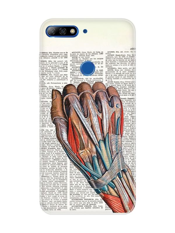 Чохол на Huawei Y7 2018 / Y7 prime 2018 :: Анатомія руки (принт 298)