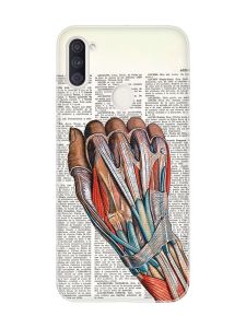Чохол на Samsung Galaxy A11 :: Анатомія руки (принт 298)