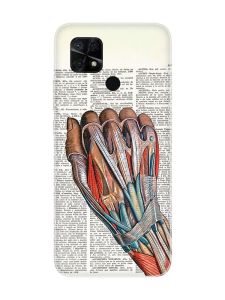 Чохол на Xiaomi Redmi 10C :: Анатомія руки (принт 298)