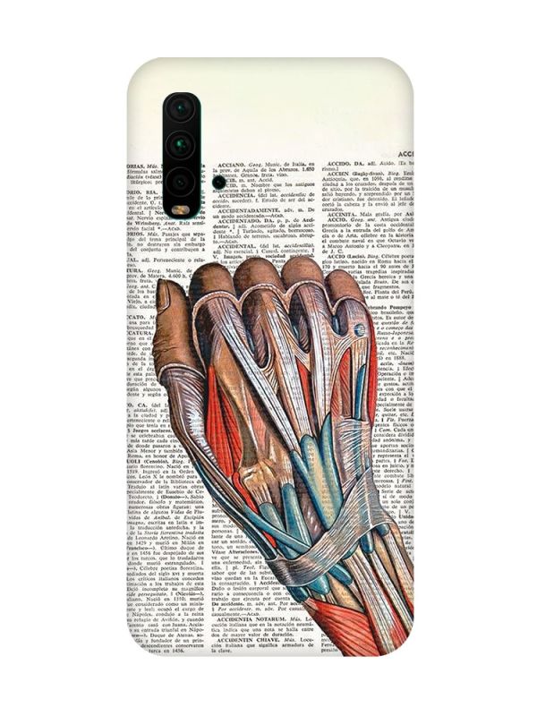 Чохол на Xiaomi Redmi 9T  :: Анатомія руки (принт 298)