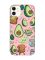Матовий рожевий чохол на Apple iPhone 11 (6.1) :: Милі авокадо каваї (принт 305)