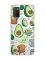 Прозорий чохол для Samsung Galaxy A02s :: Милі авокадо каваї (принт 305)