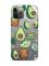 Прозорий чохол на iPhone 12 Pro Max :: Милі авокадо каваї (принт 305)