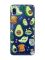 Прозорий чохол на Samsung Galaxy A10 (2019) A105 :: Милі авокадо каваї (принт 305)