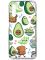 Прозорий чохол на Samsung Galaxy A34 5G/A346 :: Милі авокадо каваї (принт 305)