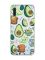 Прозорий чохол на Samsung Galaxy A50 (2019) A505 :: Милі авокадо каваї (принт 305)