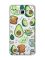 Прозорий чохол на Samsung Galaxy J7(2016) J710 :: Милі авокадо каваї (принт 305)