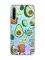 Прозорий чохол на Xiaomi Redmi Note 8  :: Милі авокадо каваї (принт 305)
