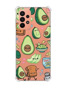 Чохол з потовщеними кутами на Samsung Galaxy A23 :: Милі авокадо каваї (принт 305)