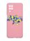 Матовий рожевий чохол на Samsung Galaxy A12 :: Карта України (принт 261)