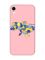 Матовий рожевий чохол на Apple iPhone XR :: Карта України (принт 261)