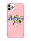 Матовий рожевий чохол на iPhone 11 Pro (5.8) :: Карта України (принт 261)