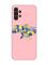 Матовий рожевий чохол на Samsung A13 4G :: Карта України (принт 261)