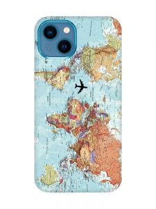 Чохол для iPhone 13 mini :: Карта світу (принт 318)