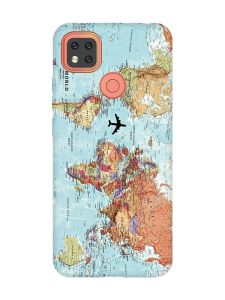Чохол для Xiaomi Redmi 9C/10A :: Карта світу (принт 318)