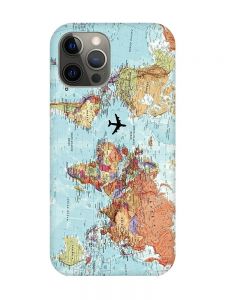 Чохол на iPhone 12 Pro Max :: Карта світу (принт 318)