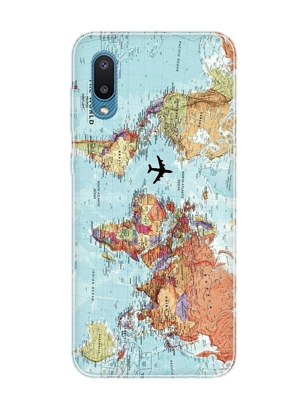 Чохол на Samsung Galaxy A02/A022 (2021) :: Карта світу (принт 318)