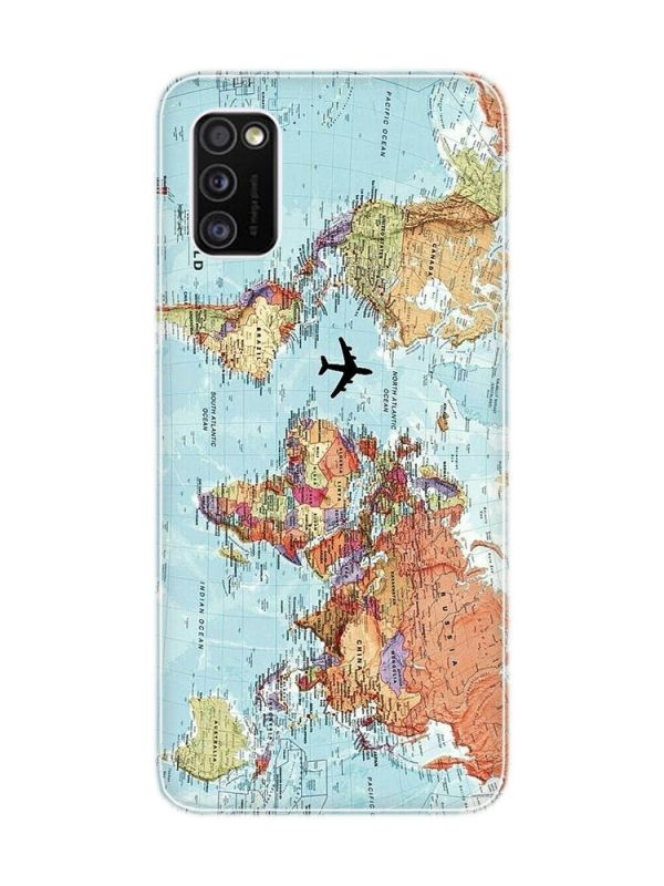 Чохол на Samsung Galaxy A41 :: Карта світу (принт 318)