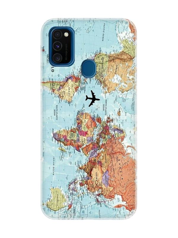Чохол на Samsung Galaxy M30s/М21 :: Карта світу (принт 318)