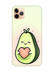 Чохол на iPhone 11 Pro Max (6,5) :: Кавай авокадо з сердечком (принт 310)