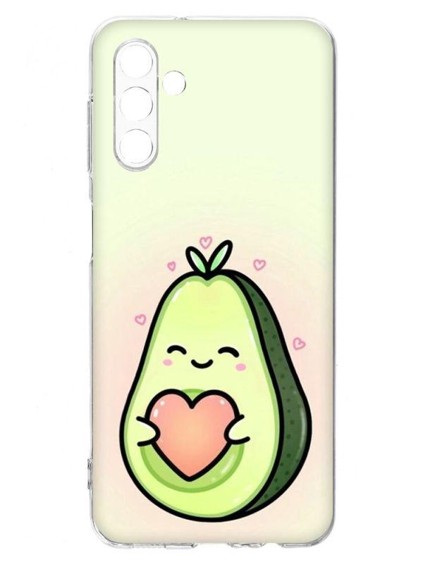 Чохол на Samsung A04s/A13 5G :: Кавай авокадо з сердечком (принт 310)