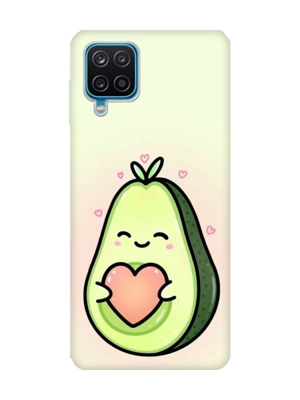 Чохол на Samsung Galaxy A12 4G :: Кавай авокадо з сердечком (принт 310)