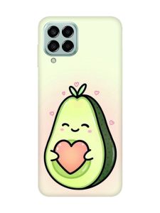 Чохол на Samsung Galaxy M33 5G :: Кавай авокадо з сердечком (принт 310)