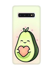 Чохол на Samsung Galaxy S10 :: Кавай авокадо з сердечком (принт 310)