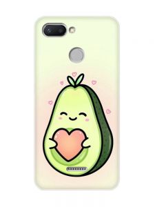 Чохол на Xiaomi Redmi 6  :: Кавай авокадо з сердечком (принт 310)