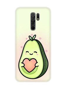 Чохол на Xiaomi Redmi 9 :: Кавай авокадо з сердечком (принт 310)