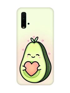 Чохол на Xiaomi Redmi 9T  :: Кавай авокадо з сердечком (принт 310)