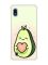 Чохол з потовщеними кутами на Samsung Galaxy A10 (2019)/A105 :: Кавай авокадо з сердечком (принт 310)