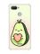Чохол із потовщеними кутами для Xiaomi Redmi 6 :: Кавай авокадо з сердечком (принт 310)
