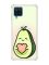 Чохол з потовщеними кутами на Samsung A12 4G :: Кавай авокадо з сердечком (принт 310)