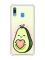 Чохол з потовщеними кутами на Samsung Galaxy A30(2019)/ A20(2019) :: Кавай авокадо з сердечком (принт 310)