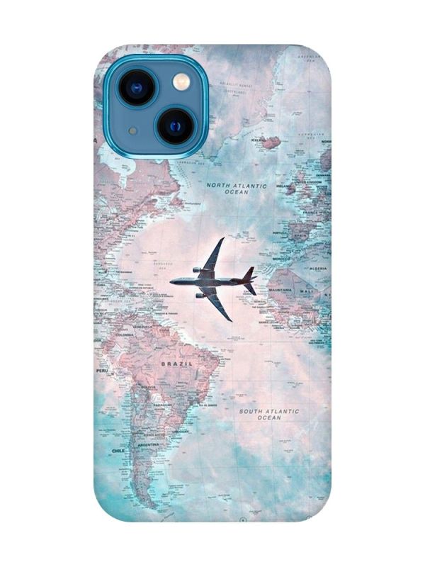 Чохол для iPhone 13 mini :: Подорожі. Карта (принт 317)