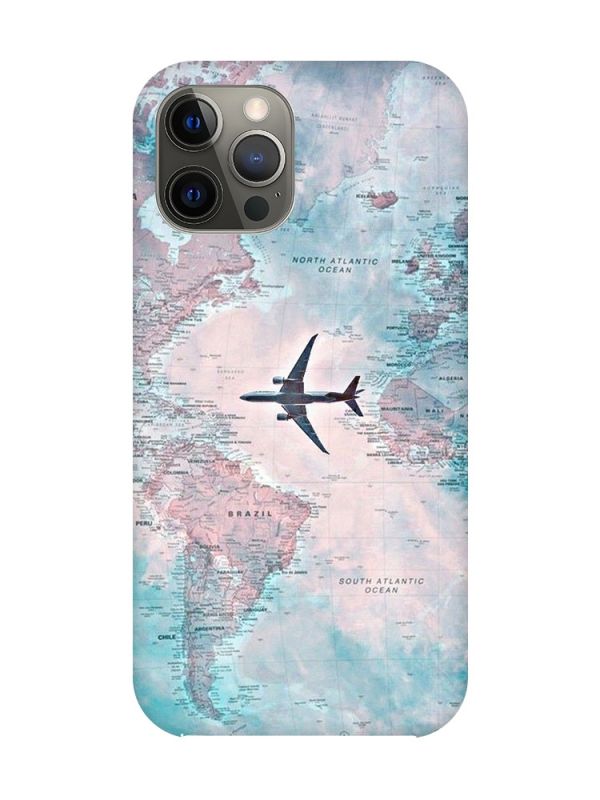 Чохол на iPhone 12 Pro Max :: Подорожі. Карта (принт 317)