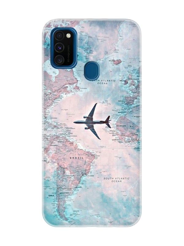 Чохол на Samsung Galaxy M30s/М21  :: Подорожі. Карта (принт 317)