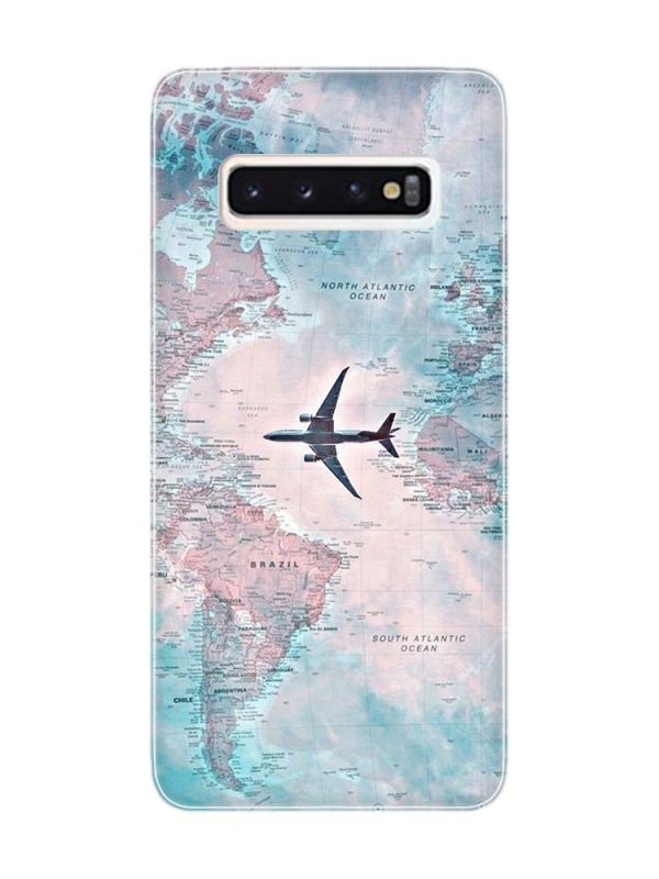Чохол на Samsung Galaxy S10 :: Подорожі. Карта (принт 317)