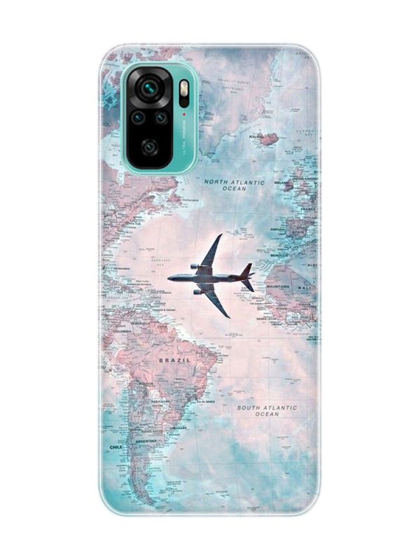 Чохол на Xiaomi Redmi Note 10 / Note 10s  :: Подорожі. Карта (принт 317)