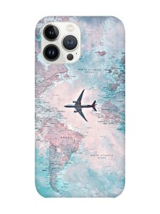 Чохол із захистом камери на iPhone 14 Pro :: Подорожі. Карта (принт 317)