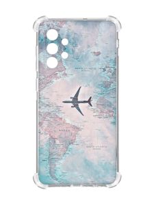 Чохол із потовщеними кутами на Oppo A72 5G :: Подорожі. Карта (принт 317)