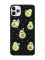 Матовий чорний чохол на iPhone 11 Pro (5.8) :: Авокадо на відпочинку (принт 302)