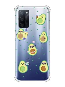 Чохол з потовщеними кутами на Oppo A55 :: Авокадо на відпочинку (принт 302)