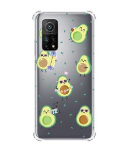 Чохол з потовщеними кутами для Xiaomi Mi 10T/Mi 10T Pro :: Авокадо на відпочинку (принт 302)