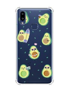 Чохол з потовщеними кутами на Samsung Galaxy A10s (A107) :: Авокадо на відпочинку (принт 302)