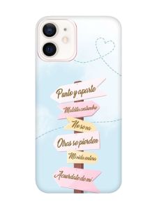 Матовий червоний чохол на Apple iPhone 12 / 12 Pro (6.1) :: Вказівники (принт 322)