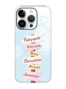 Матовий чорний чохол на Apple iPhone 14 Pro :: Вказівники (принт 322)