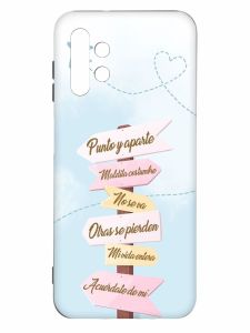 Матовий чорний чохол на Samsung Galaxy A13 4G :: Вказівники (принт 322)